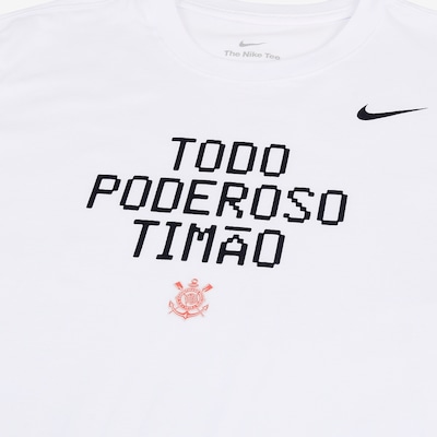 Camiseta do Corinthians Verbiage Nike Masculina - Foto 3
