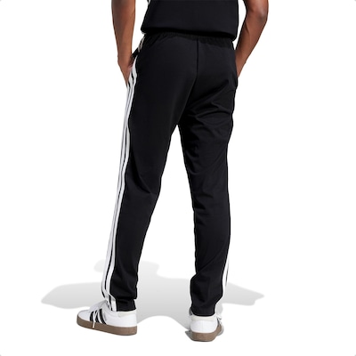 Calça Adidas Malha Simples Essentials Três Listras - Masculina - Foto 2