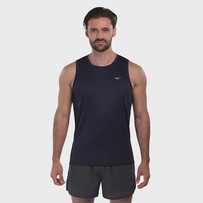 Camiseta Regata Mizuno Corrida Spark 2 Masculina - Foto 2