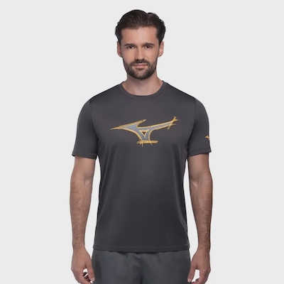 Camiseta Mizuno Energy Stamp Masculina - Foto 1