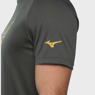 Camiseta Mizuno Energy Stamp Masculina - Foto 5