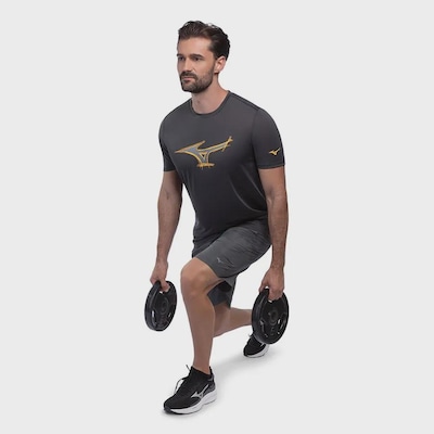 Camiseta Mizuno Energy Stamp Masculina - Foto 6