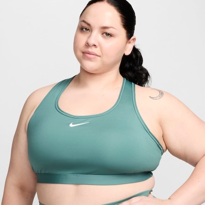 Top Nike Swoosh Plus Size Feminino - Foto 1