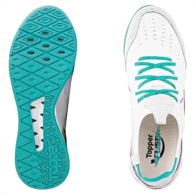 Chuteira Futsal Topper Dominator Fuse Ii - Adulto - Foto 6