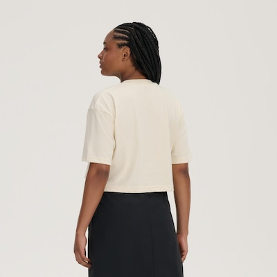 Camiseta New Balance Cropped Small Logo - Feminina - Foto 3