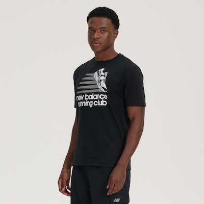 Camiseta New Balance Athletics Running Club - Masculina - Foto 3