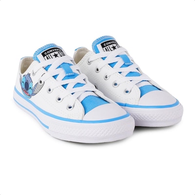 Tênis Converse All Star Chuck Taylor X Disney Stitch - Infantil - Foto 3