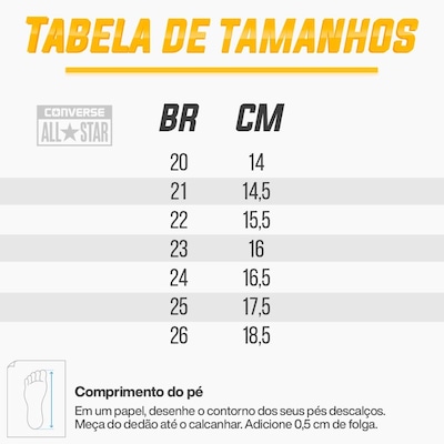 Tênis Converse All Star Chuck Taylor C. Alto Side Minnie - Infantil - Foto 4