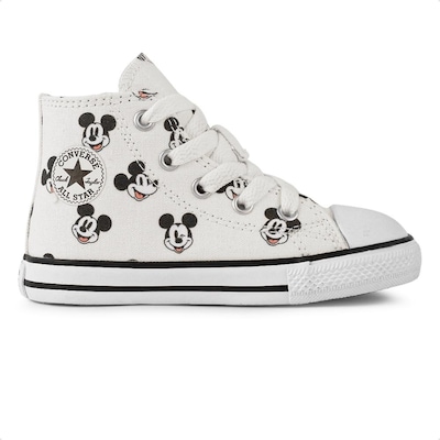 Tênis Converse All Star Chuc Taylor C. Alto Mickey - Infantil - Foto 1