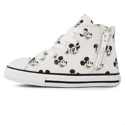 Tênis Converse All Star Chuc Taylor C. Alto Mickey - Infantil - Foto 2