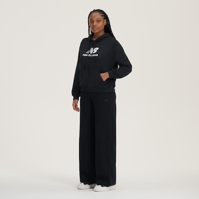 Blusão New Balance Com Capuz Essentials - Feminino - Foto 4