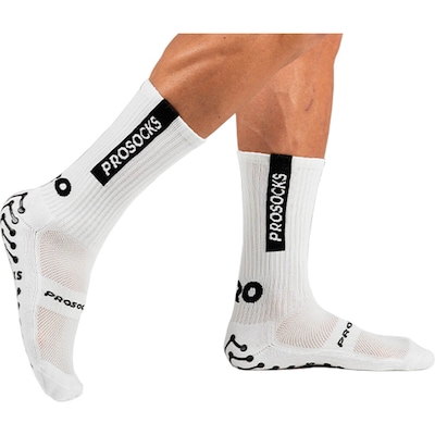 Meia Cano Alto ProSocks Esportiva Futebol UltraGrip Unissex - Foto 1