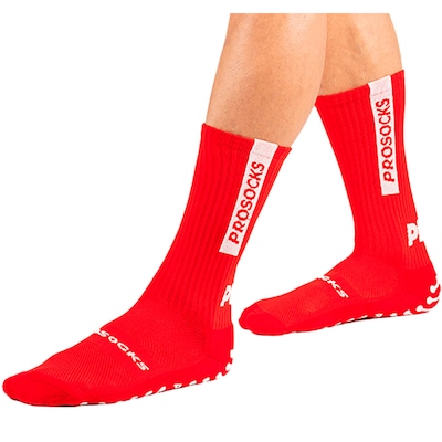 Meia Cano Alto ProSocks Esportiva Futebol UltraGrip Unissex - Foto 3