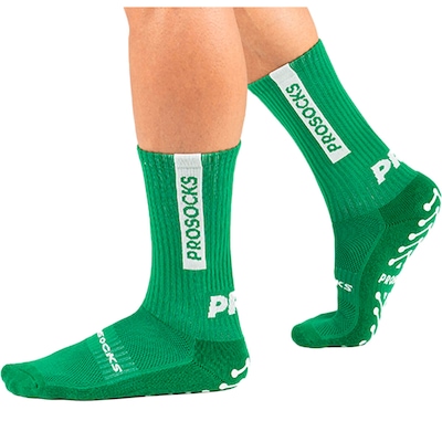 Meia Cano Alto ProSocks Esportiva Futebol UltraGrip Unissex - Foto 1