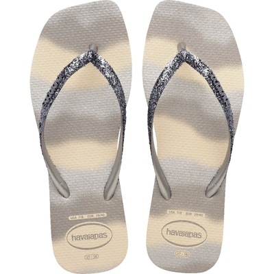 Chinelo Havaianas Slim Square Glitter Party Feminino - Foto 1