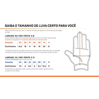 Luva de Goleiro Poker Futsal Indoor Training Focus Adulto - Foto 3