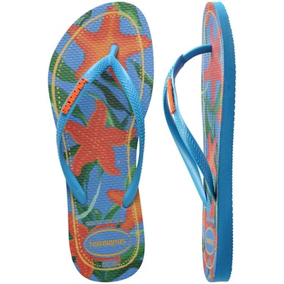 Chinelo Havaianas Slim Tropical Unissex - Foto 2