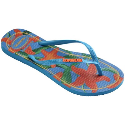 Chinelo Havaianas Slim Tropical Unissex - Foto 4