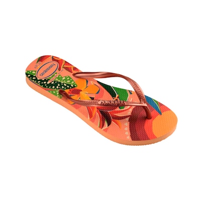 Chinelo Havaianas Slim Tropical Unissex - Foto 2