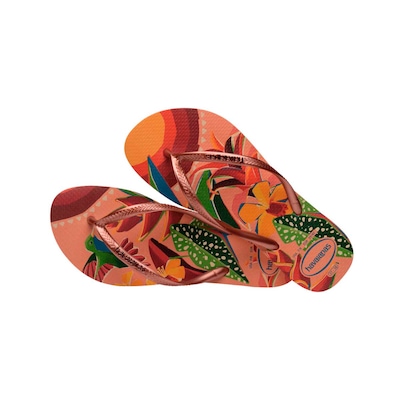 Chinelo Havaianas Slim Tropical Unissex - Foto 3