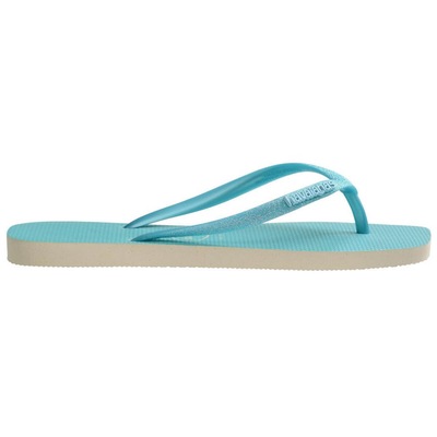 Chinelo Havaianas Slim Square Glitter Neon Feminino - Foto 5