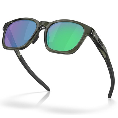 Óculos de Sol Unissex Oakley Shackle Olive Ink Prizm - Foto 4