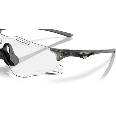Óculos de Sol Unissex Oakley Cybr Zero Polished Black 0639 - Foto 5
