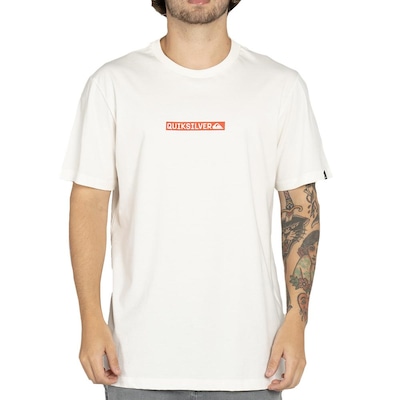 Camiseta Quiksilver Clicker Logo DNA WT25 Masculina - Foto 1