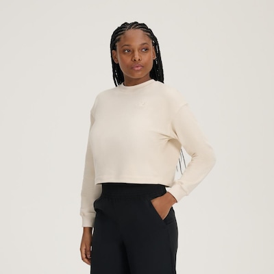 Blusão Cropped Feminino New Balance Athletics Small Logo - Foto 2