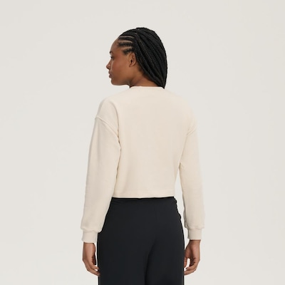 Blusão Cropped Feminino New Balance Athletics Small Logo - Foto 3