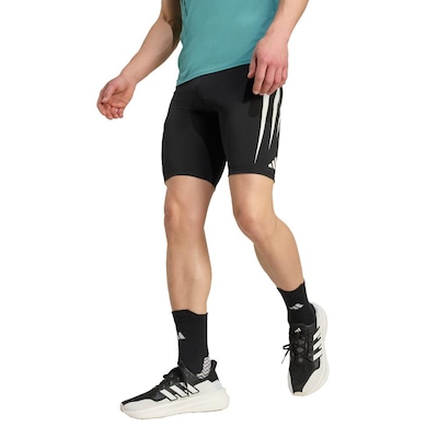 Bermuda de Compressão para Corrida Masculina Adidas Adizero Archive - Foto 1