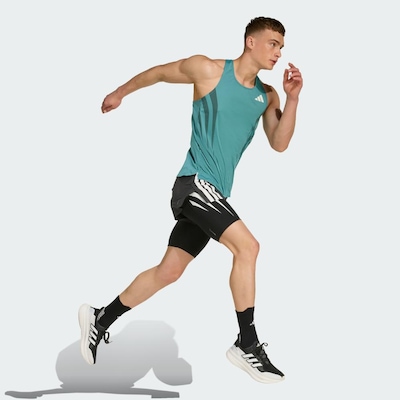Bermuda de Compressão para Corrida Masculina Adidas Adizero Archive - Foto 4