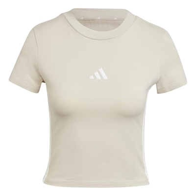 Blusa Cropped Feminina adidas 3 Listras - Foto 1