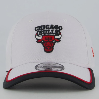 Boné Adulto New Era NBA Chicago Bulls All Core 3930 Aba Curva - Foto 1