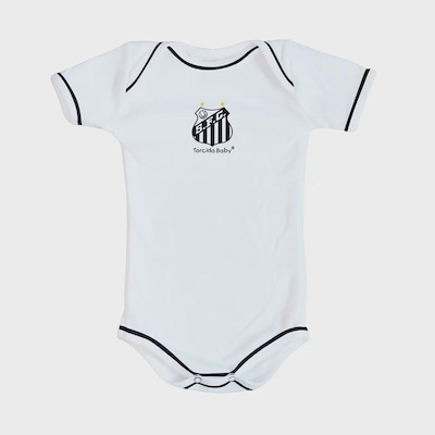 Kit Infantil Torcida Baby Santos 2 Peças - Foto 2