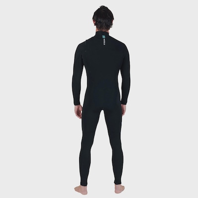 Long John Vissla Seven Seas 4/3 Chest Zip Masculino - Foto 6