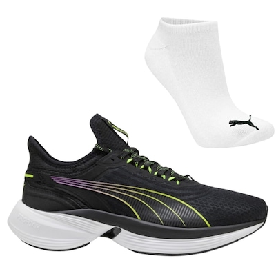 Tênis Feminino Puma Conduct Pro + Meia - Foto 1