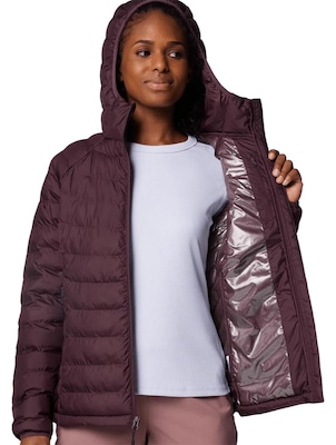 Jaqueta Columbia Feminina Powder Lite com Capuz - Foto 2