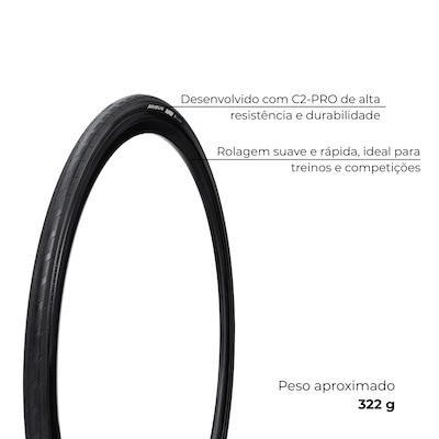 Pneu Arisun 700 x 28 bike Speed road Rapide Kevlar 60 Tpi - Foto 2