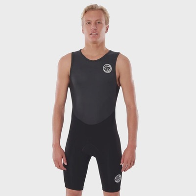 Short John Rip Curl Dawn Patrol 2mm Back Zip Masculino - Foto 1