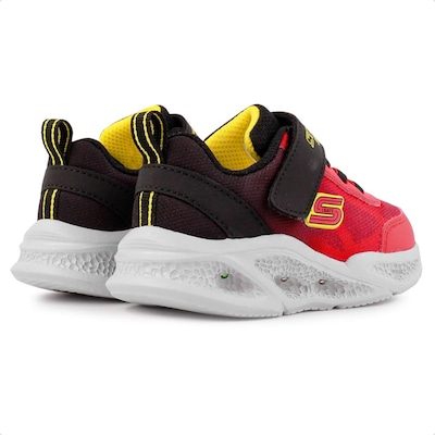 Tênis Infantil Skechers Meteor Lights Krendo - Foto 3