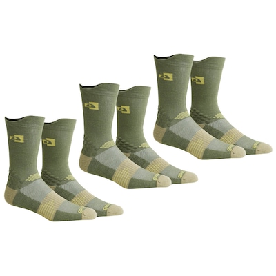 Kit Galápagos Meia Tática Coolmax Highstride - 3 Pares - Foto 1