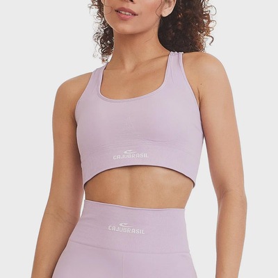 Top Feminino Caju Brasil Seamless Oxigenio Fitness - - Foto 1