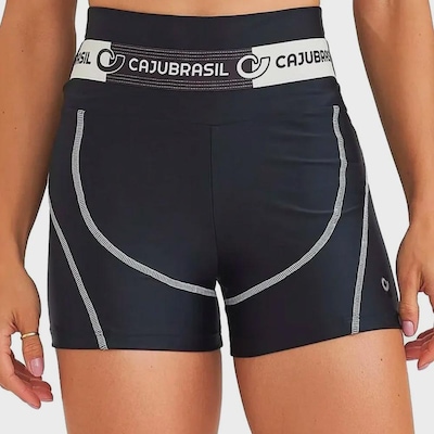 Mini Short Feminino Caju Barsil Atletika Com Elastico - Foto 1