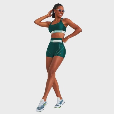 Mini Short Feminino Caju Barsil Atletika Com Elastico - Foto 3