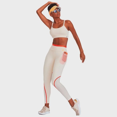 Calça Legging Feminina Caju Brasil Nakay com Bolso - Foto 3