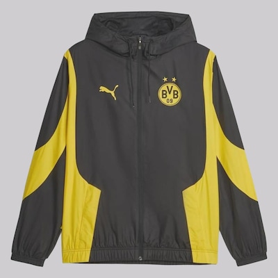 Jaqueta Borussia Masculina Puma Pré-Jogo Hino - Foto 1