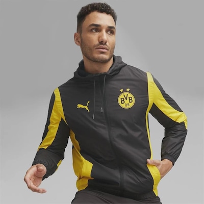 Jaqueta Borussia Masculina Puma Pré-Jogo Hino - Foto 3