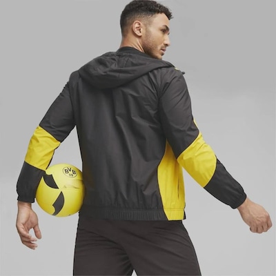 Jaqueta Borussia Masculina Puma Pré-Jogo Hino - Foto 4