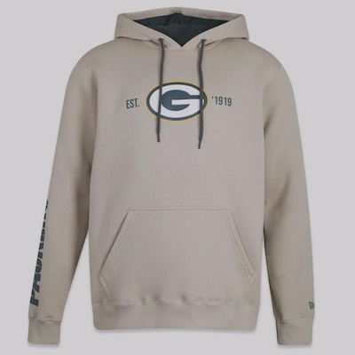 Blusão de Moletom Masculino New Era NFL Green Bay Packers Core - Foto 1